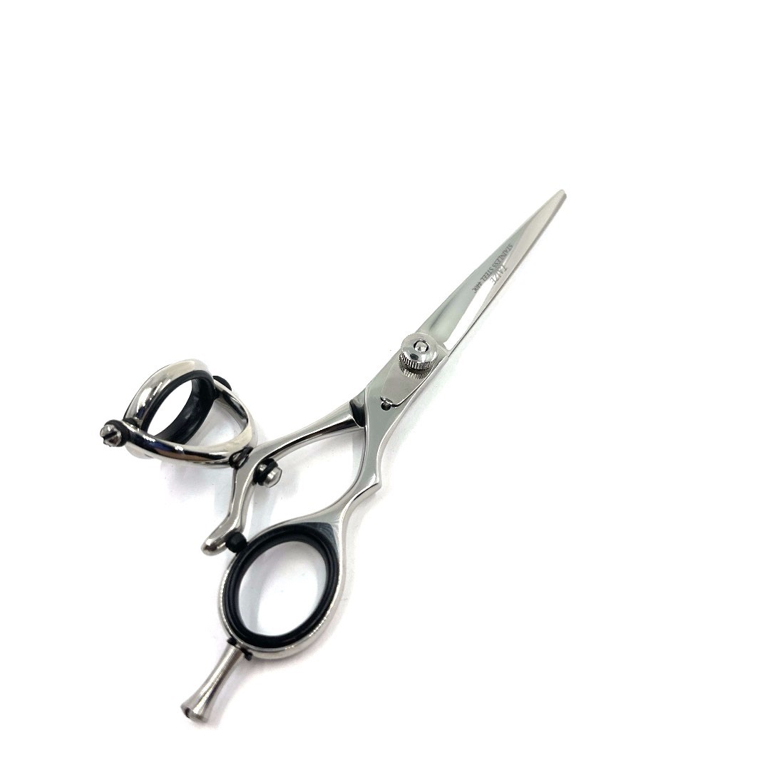 Japanese Stainless Steel Swivel Hair Cutting Scissors 5.5″ – 360° Double Swivel