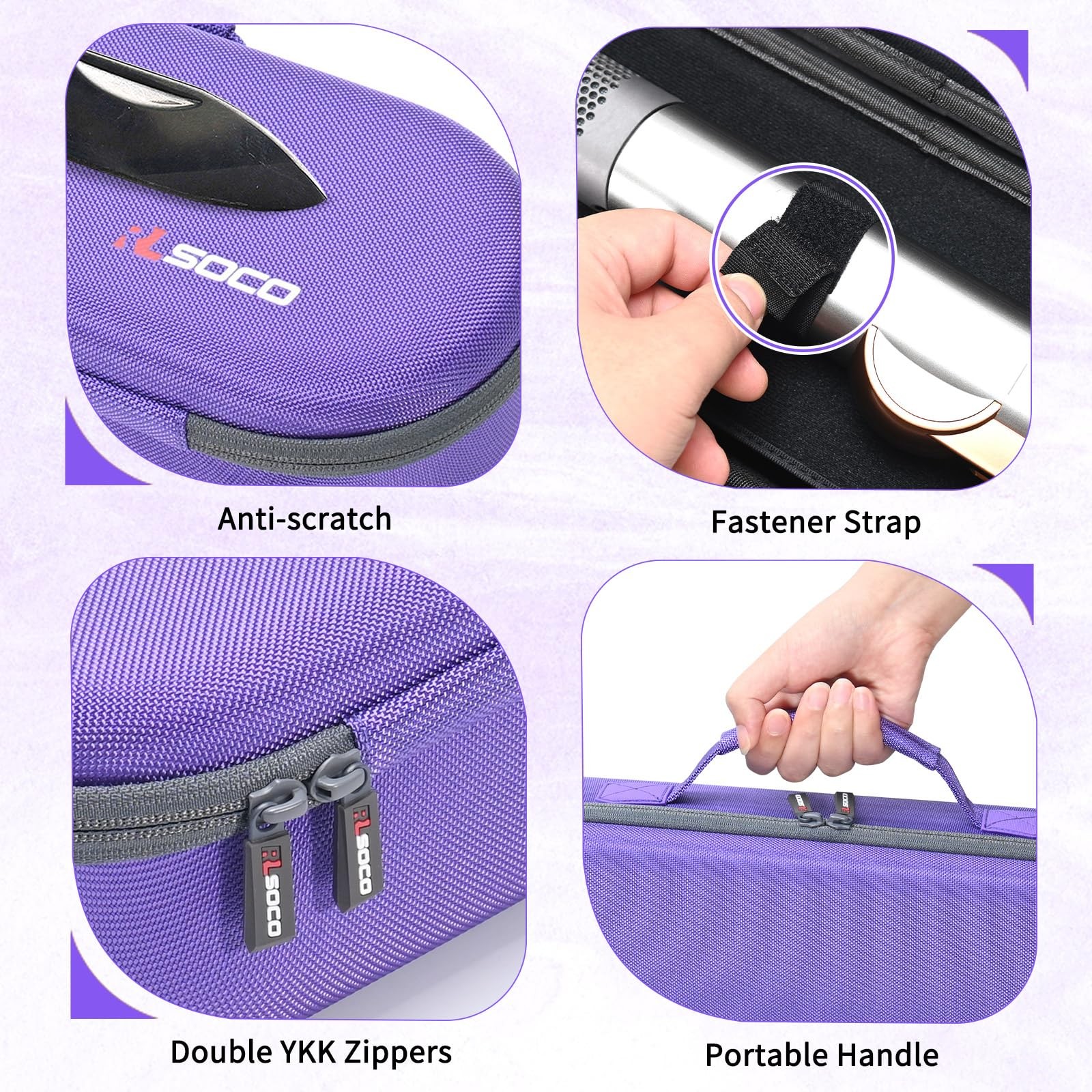 RLSOCO Travel Case for Dyson Airstrait Straightener/Corrale Hair Straightener…