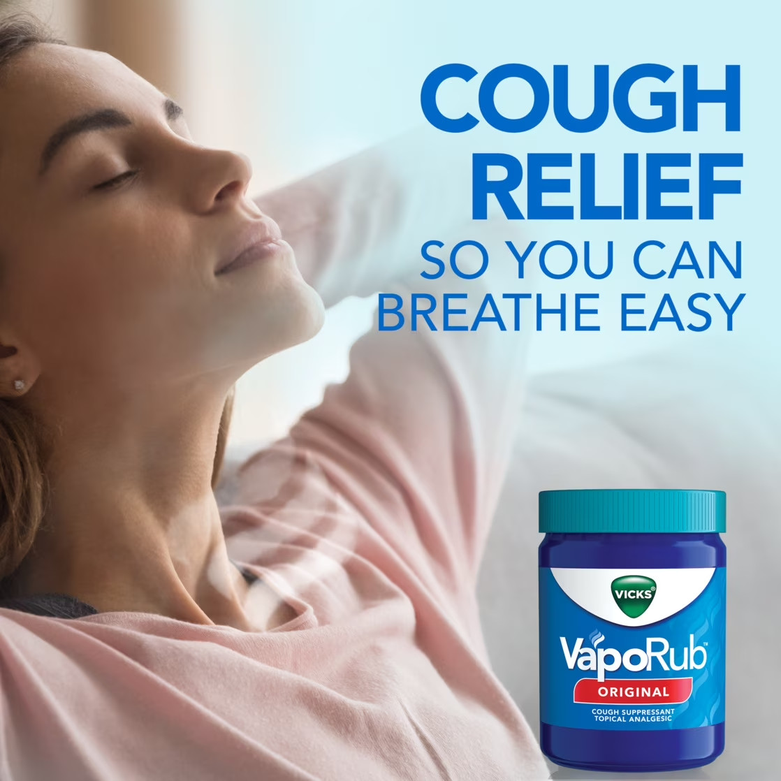 Vicks VapoRub, Topical Chest Rub & Analgesic Ointment, 1.76 oz