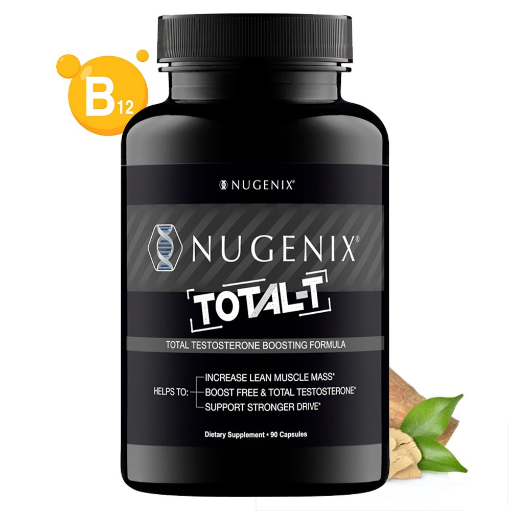 Nugenix Total-T Testosterone Booster 90 Capsules – Enhanced Endurance and Energy