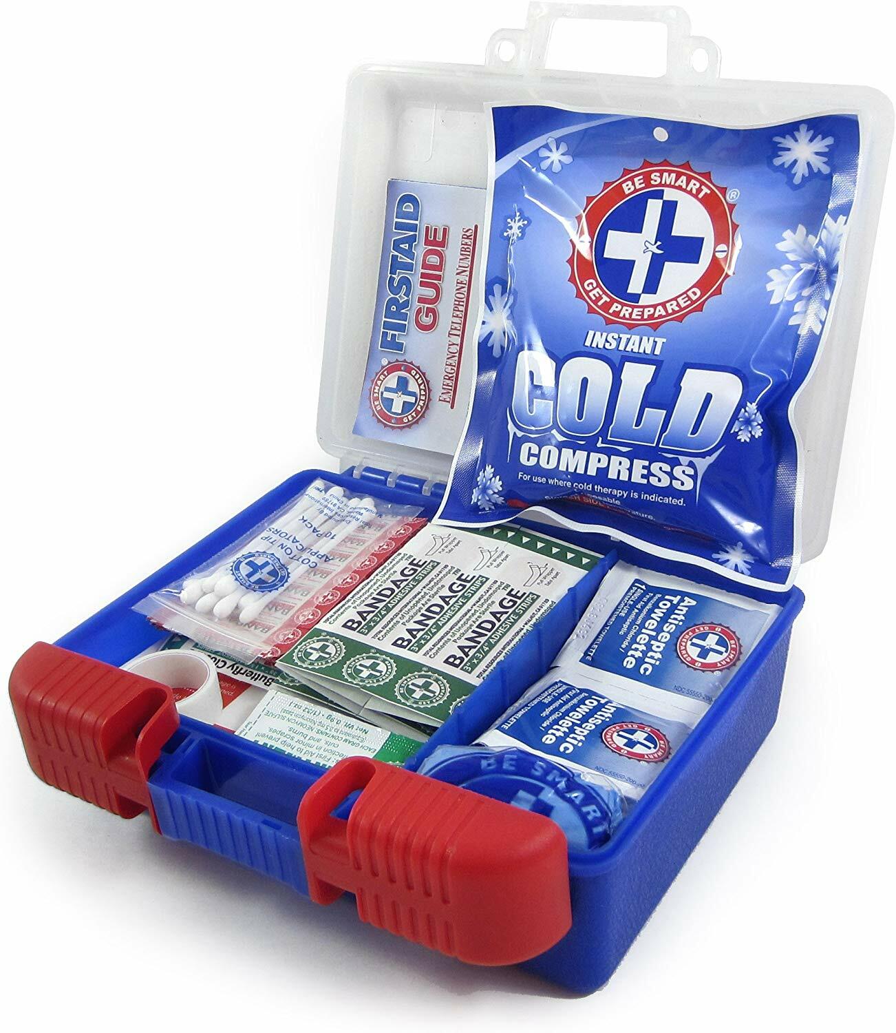 First Aid 100 Pieces All Purpose First Aid Kit, Portable, Easy For Use, Top Deal