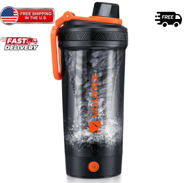 VOLTRX Electric Protein Shaker Bottle