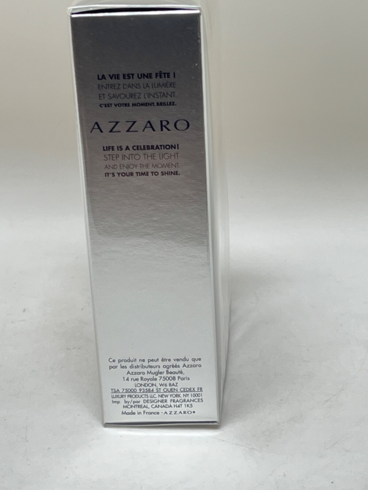 CHROME * Azzaro * Cologne for Men * 6.7 / 6.8 oz * BRAND NEW IN BOX SEALED