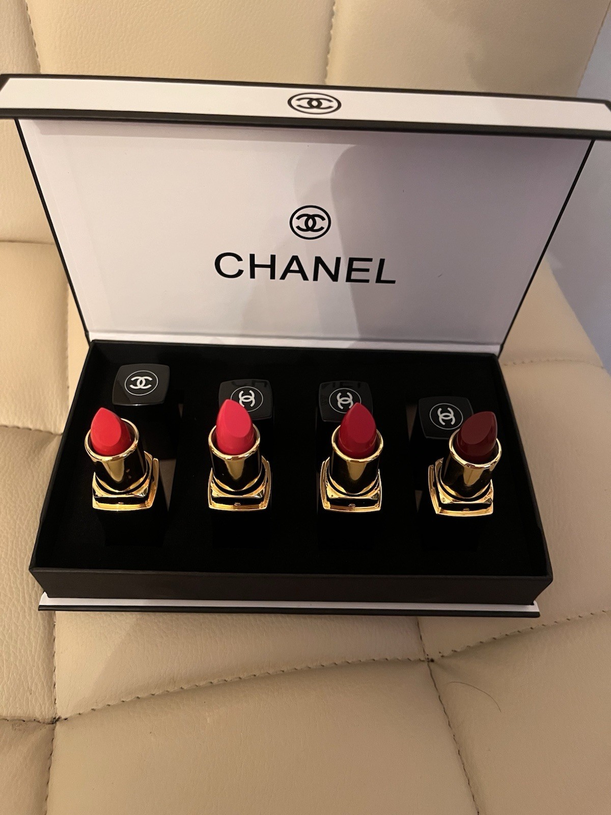 Glam Matte Lipstick Set – 4 Piece Gift Collection