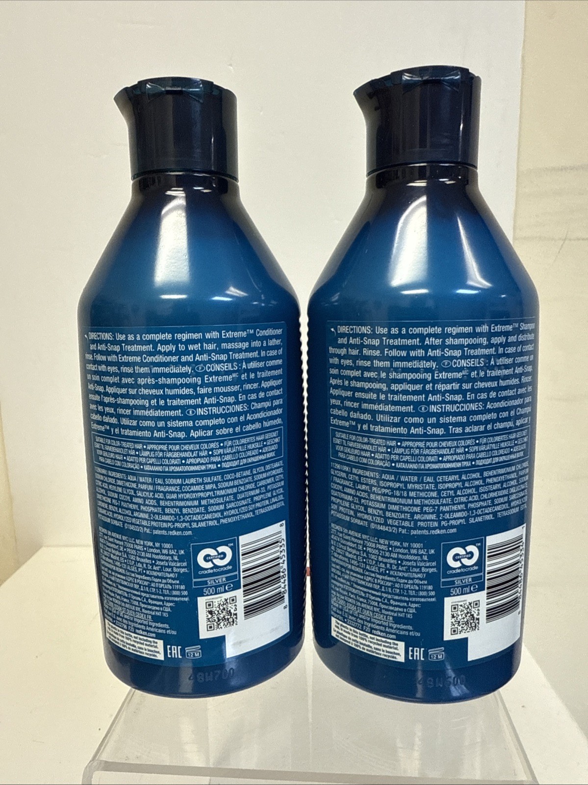 Redken Extreme Shampoo & Conditioner 16.9 Oz Each Duo