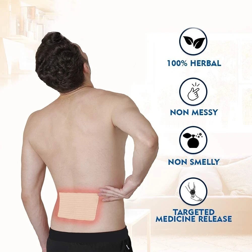 Viopatch XL Herbal Pain Relief Patches Pack of 5 | Back, Muscle & Joint Relief