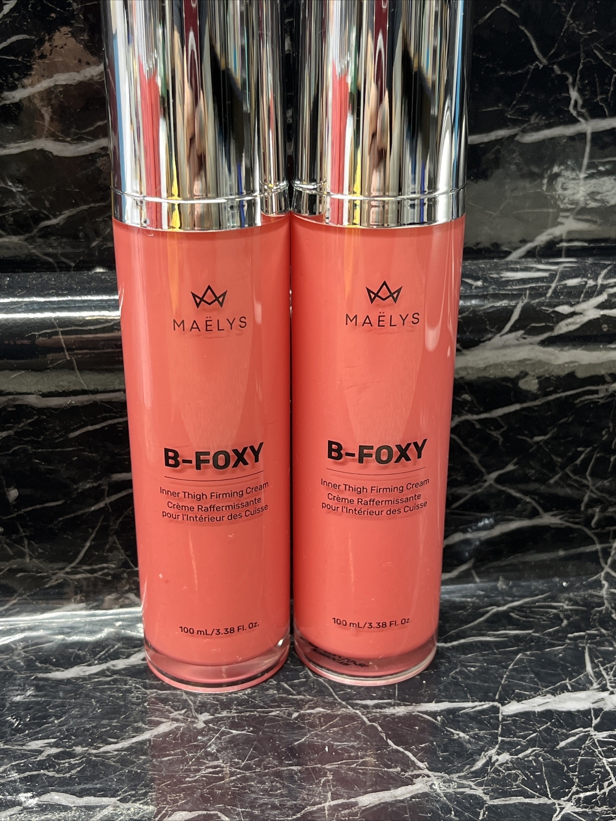 2x Maelys B-Foxy Inner Thigh firming cream 3.38oz NEW (No BOX) !!