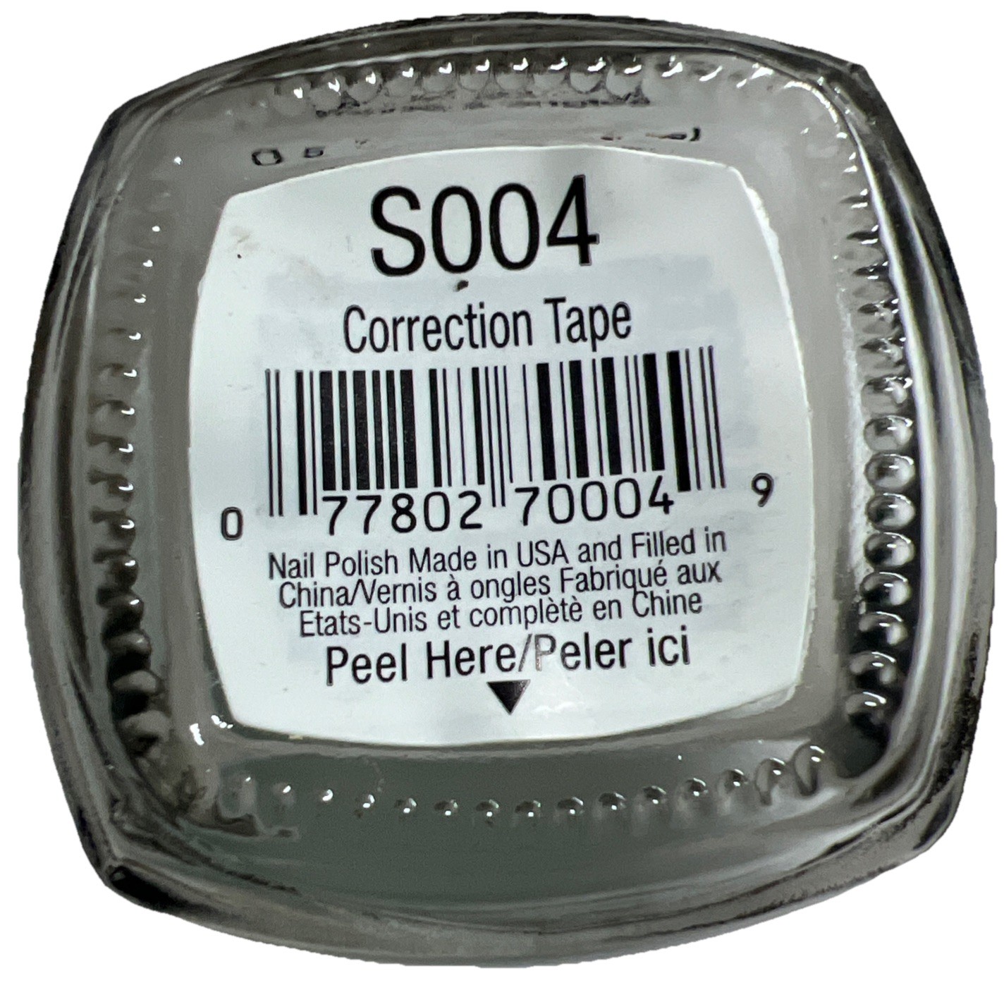 PACK OF 2 WET N WILD Spoiled Nail Color #S004 CORRECTION TAPE NewRARE See Photos