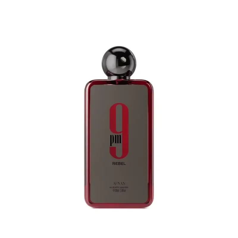 Afnan 9PM Rebel Eau De Parfum EDP Spray 3.4oz 100ml For Men Red