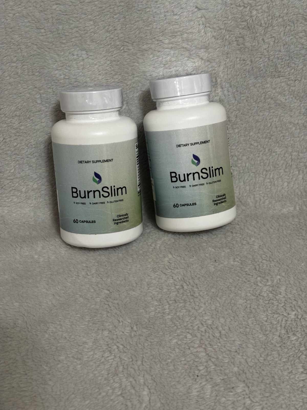 Burn Slim 60 Capsules Dietary Supplement Moringa Berberine Sealed Exp 02/2028