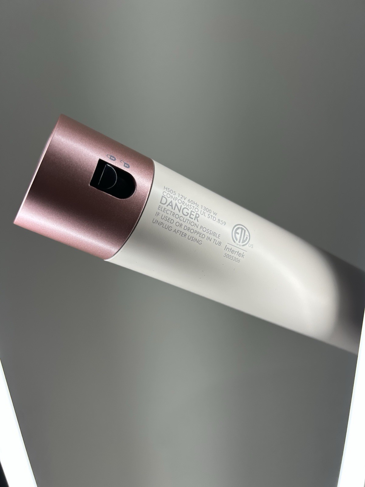 USED Dyson Airwrap Ceramic Pink / Rose Gold Straight + Wavy Air Wrap