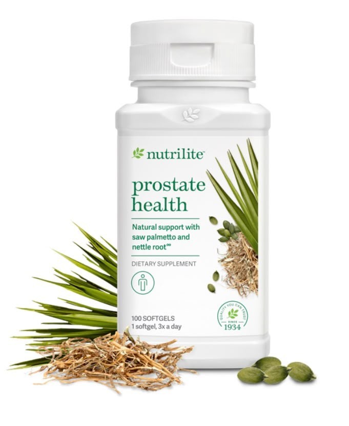 Nutrilite Prostate Health Men’s Dietary Supplement Softgels, 100 Count