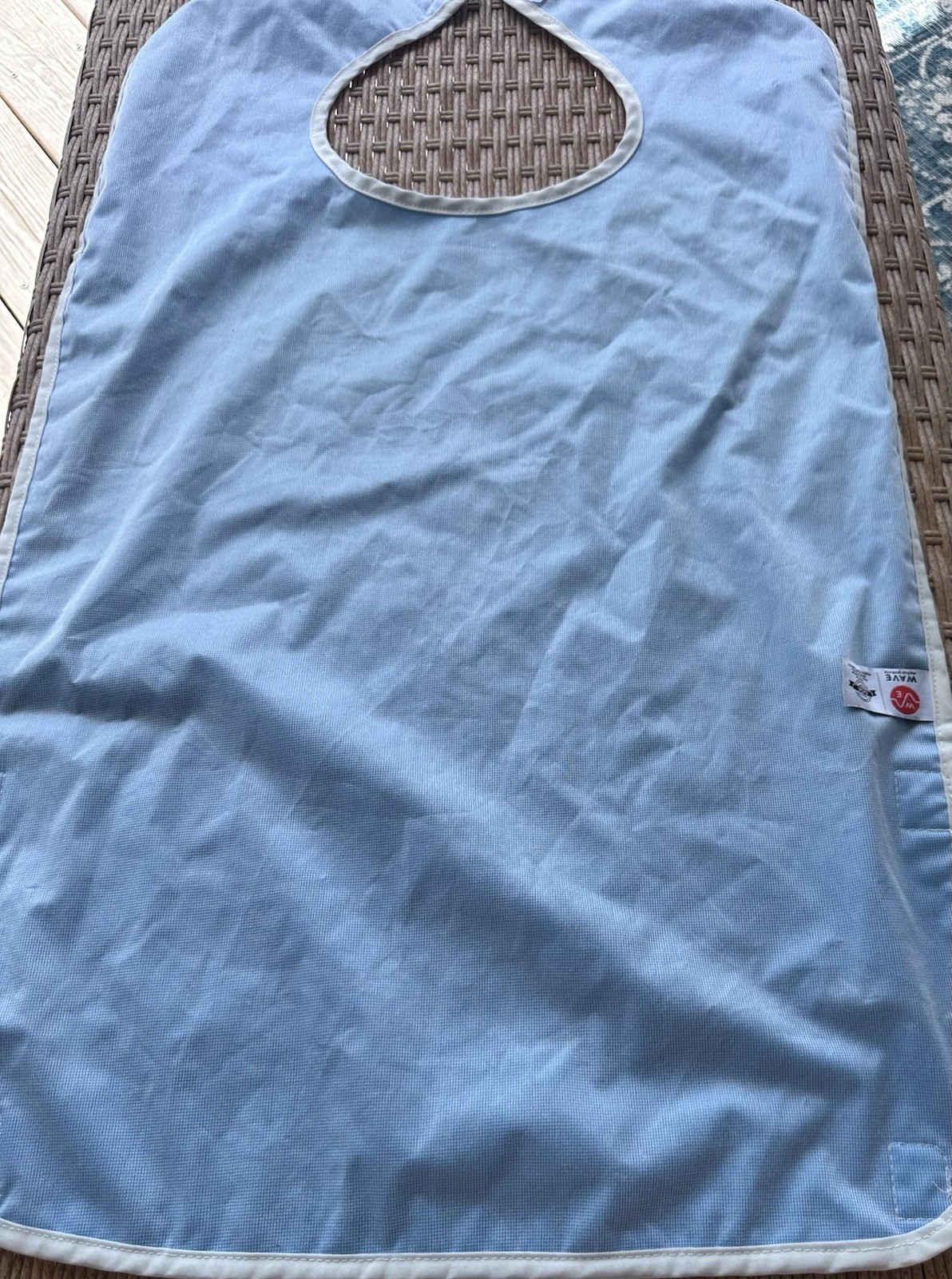 One Adult Bib for Eating Women/Men Bib-Washable Reusable Dementia