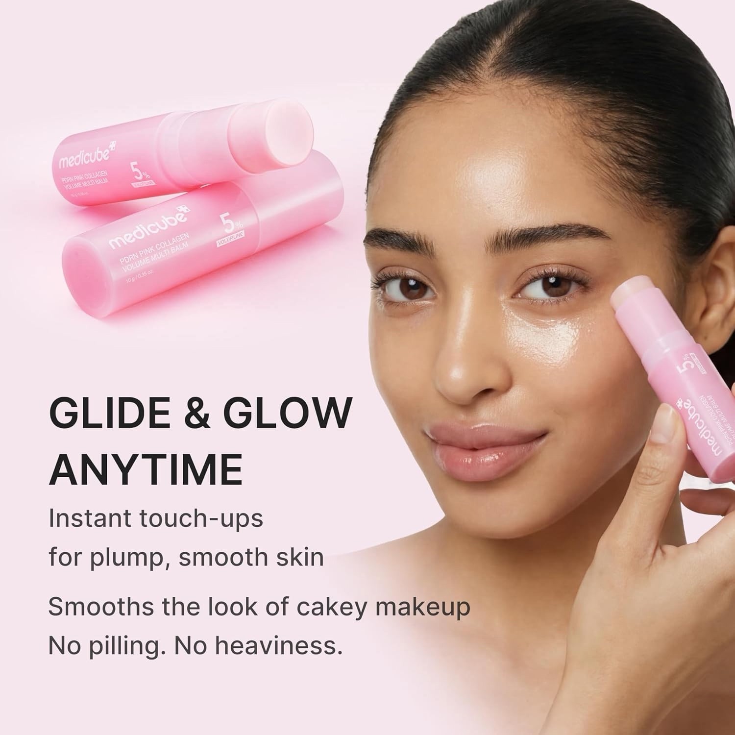 Medicube PDRN Pink Collagen Volume Balm Stick Filler in a Stick K-Beauty