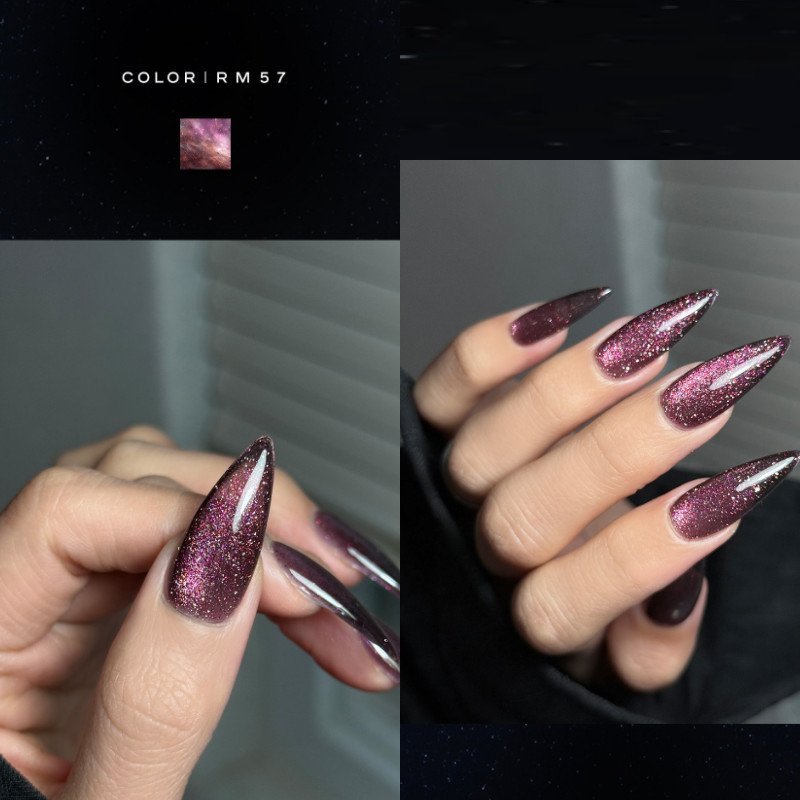 ROZYHIP Nebula Magnet Gel Collection Soak Off Nail Gel K-Beauty