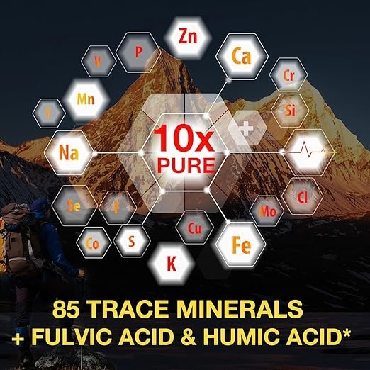 Organic 100% Pure Himalayan Shilajit, Extremely Potent Fulvic Acid, Tincture 2oz