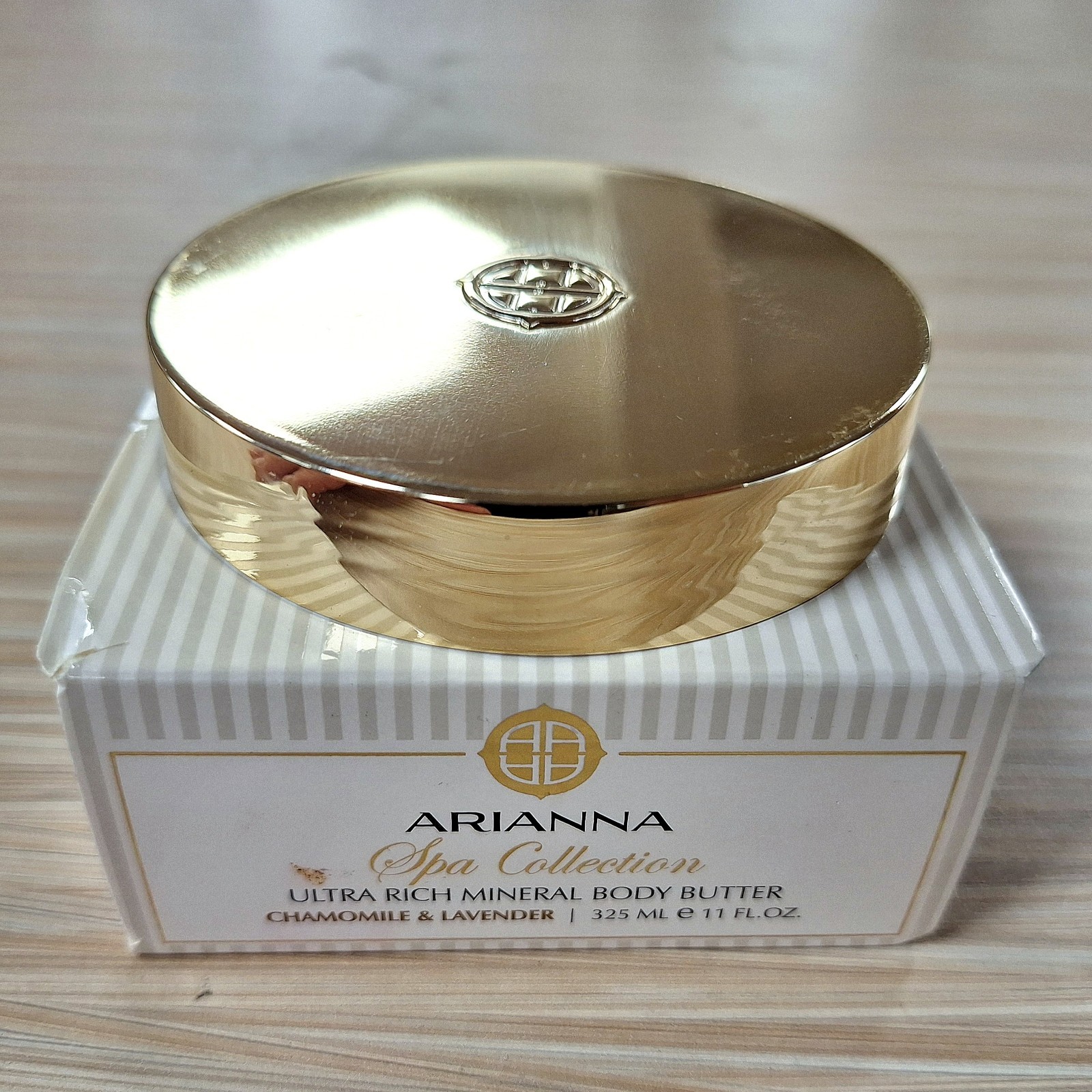Arianna Spa Collection Ultra Rich Body Butter Chamomile & Lavender Israel 11oz