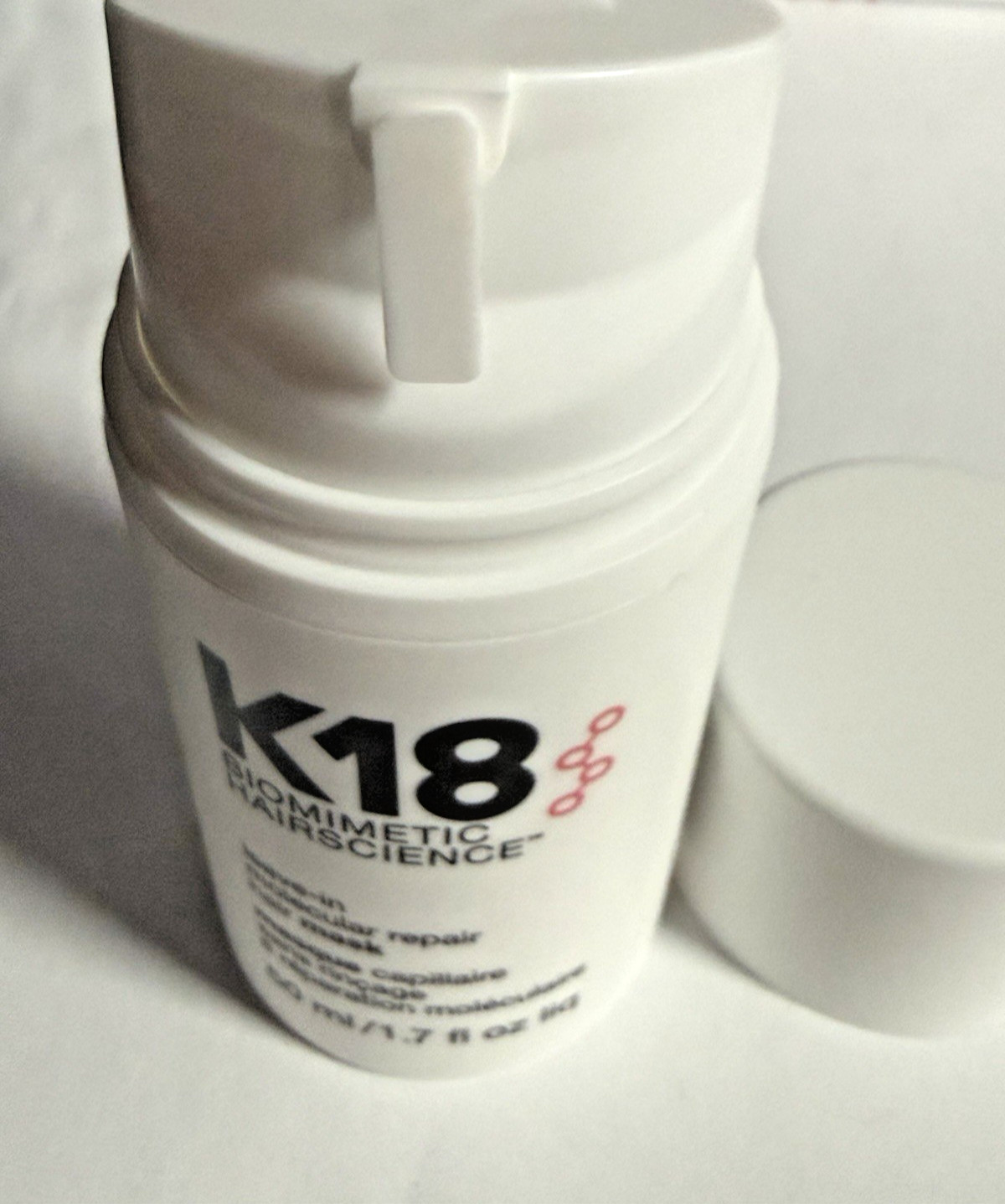 K18 Leave In Molecular Repair Hair Mask Biomimetic Hairscience, 1.7 fl oz NWOB