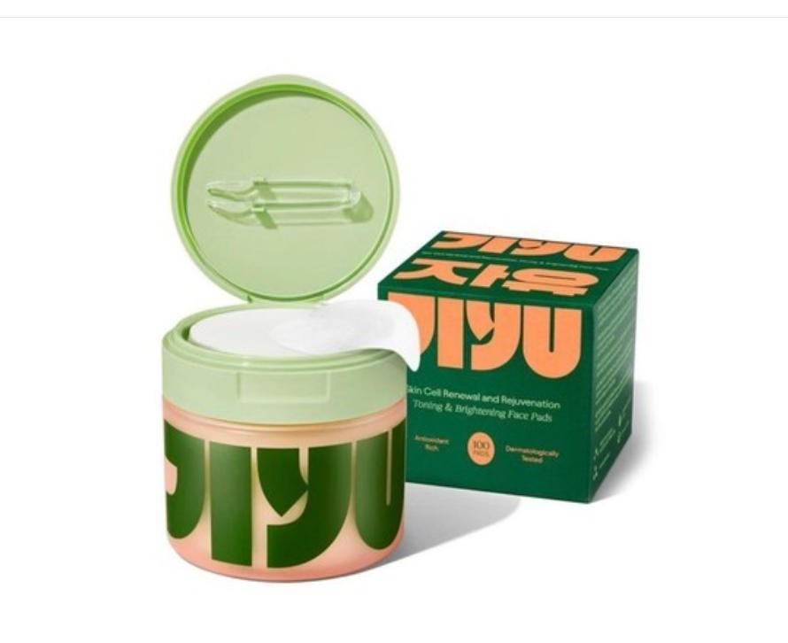 JiYu Toning Polish Pads – Korean Skincare for Dark Spots, Wrinkles & Dull Skin