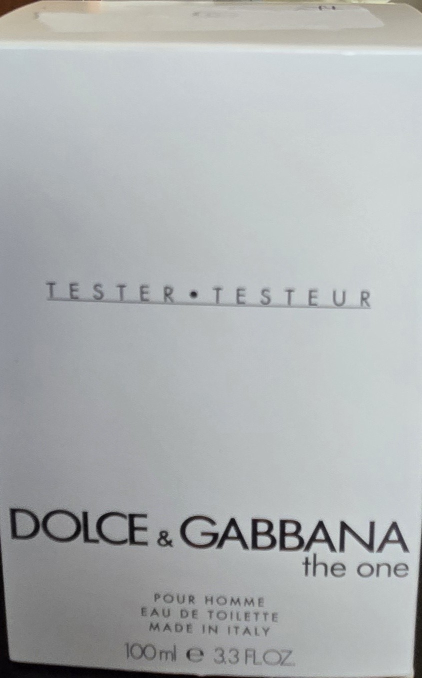 THE ONE Dolce & Gabbana D & G Cologne Men 3.3 / 3.4 oz BRAND NEW tester