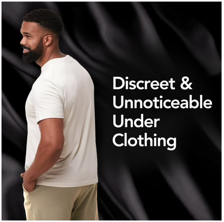 Depend Real Fit Incontinence Underwear for Men, Adult, S/M, Grey, 56 Count