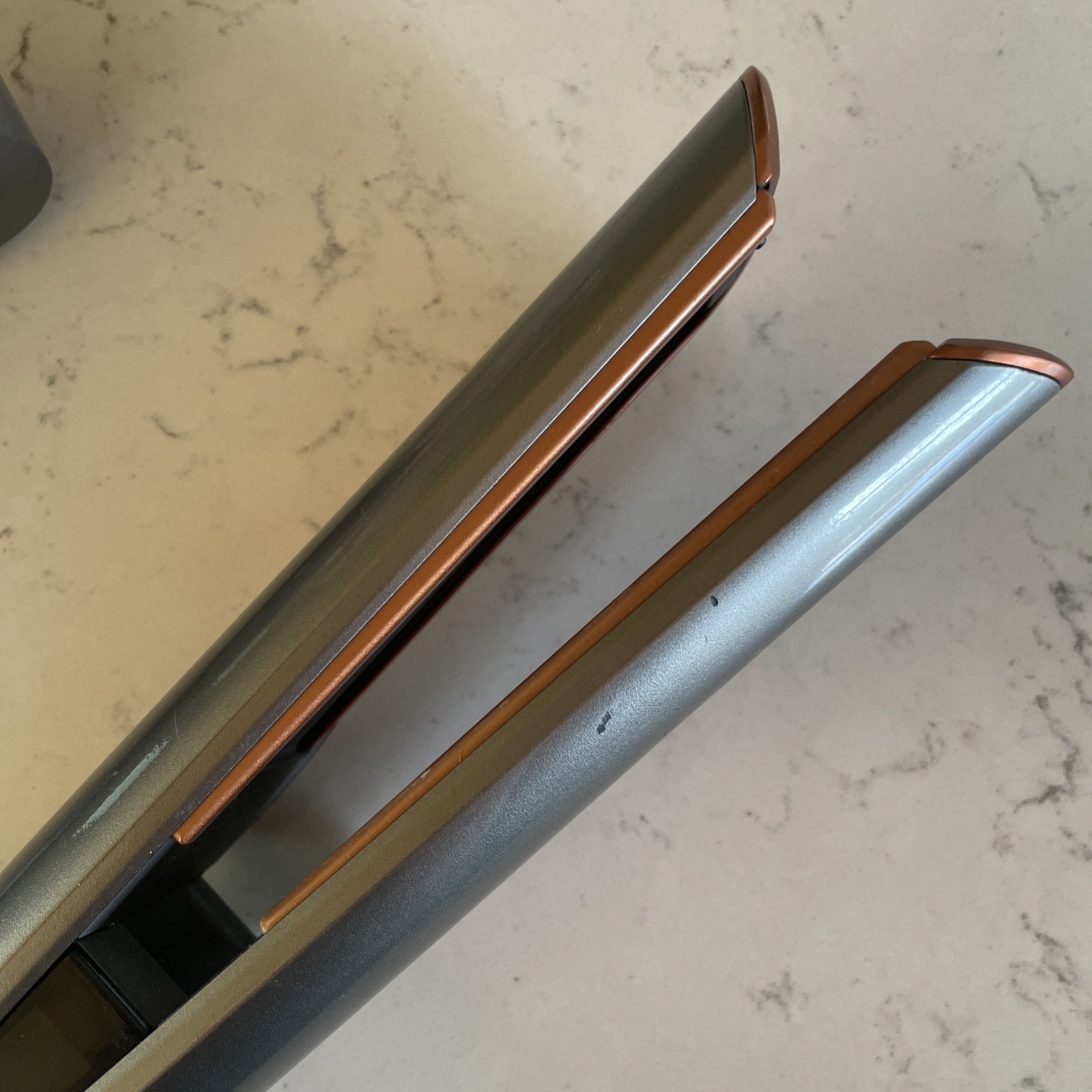 Dyson Airstrait Straightener – Nickel/Copper – Used, Working