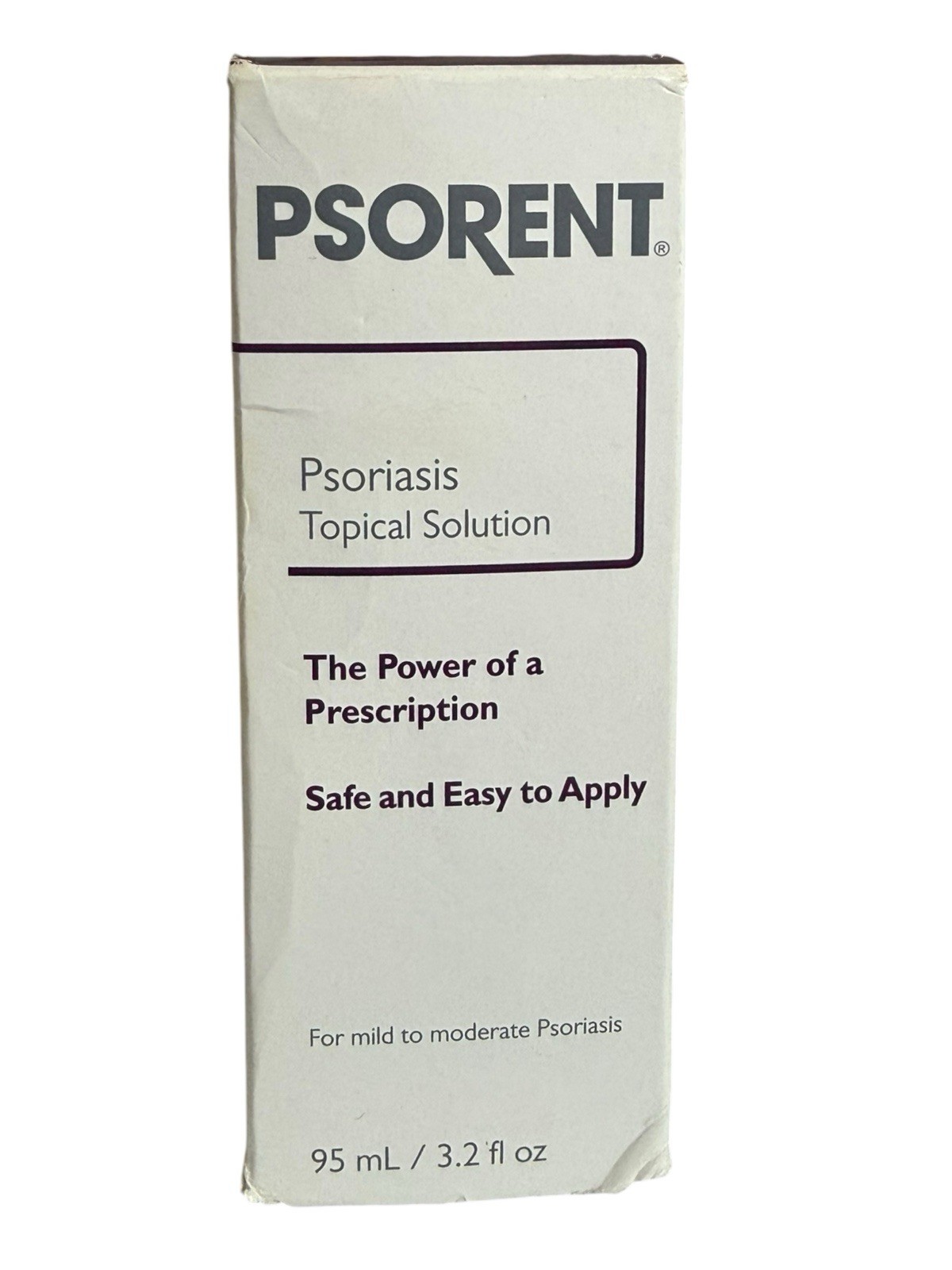 Psorent Psoriasis Topical Solution 3.2 fl oz. – 95 ML , New, 1 Box