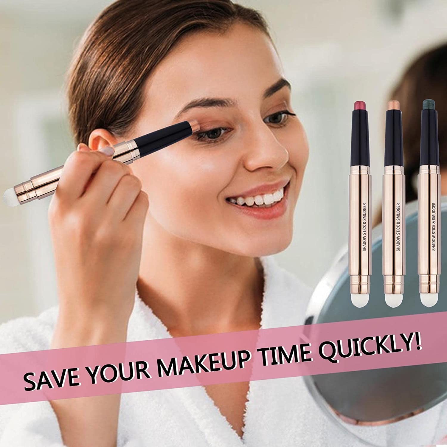 High Pigment Waterproof Eyeshadow Crayon – Effortless Glam with Luminous Finish