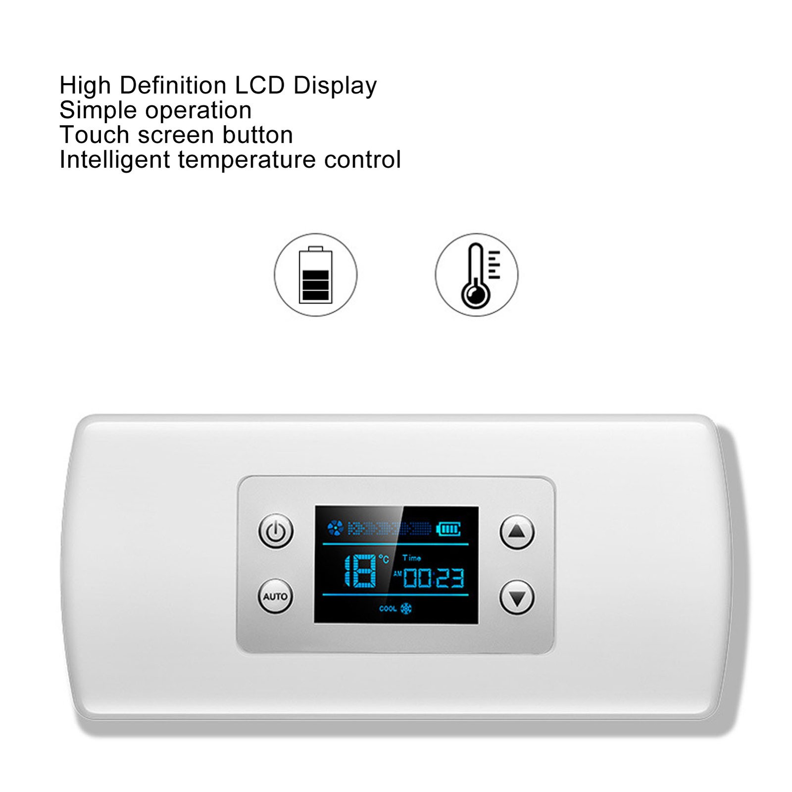 Insulin Cooler Travel Refrigerator Rechargeable Constant Temperature LCD