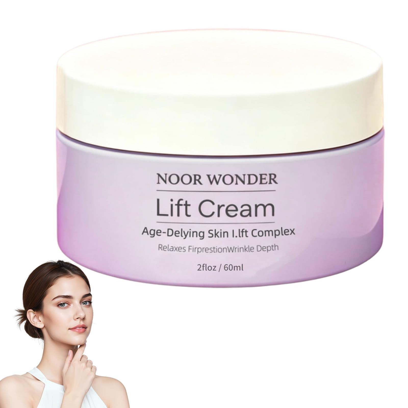 Noor Wonder Lift Cream Anti-Wrinkle Firming Anti-Aging Skin Care 60ML