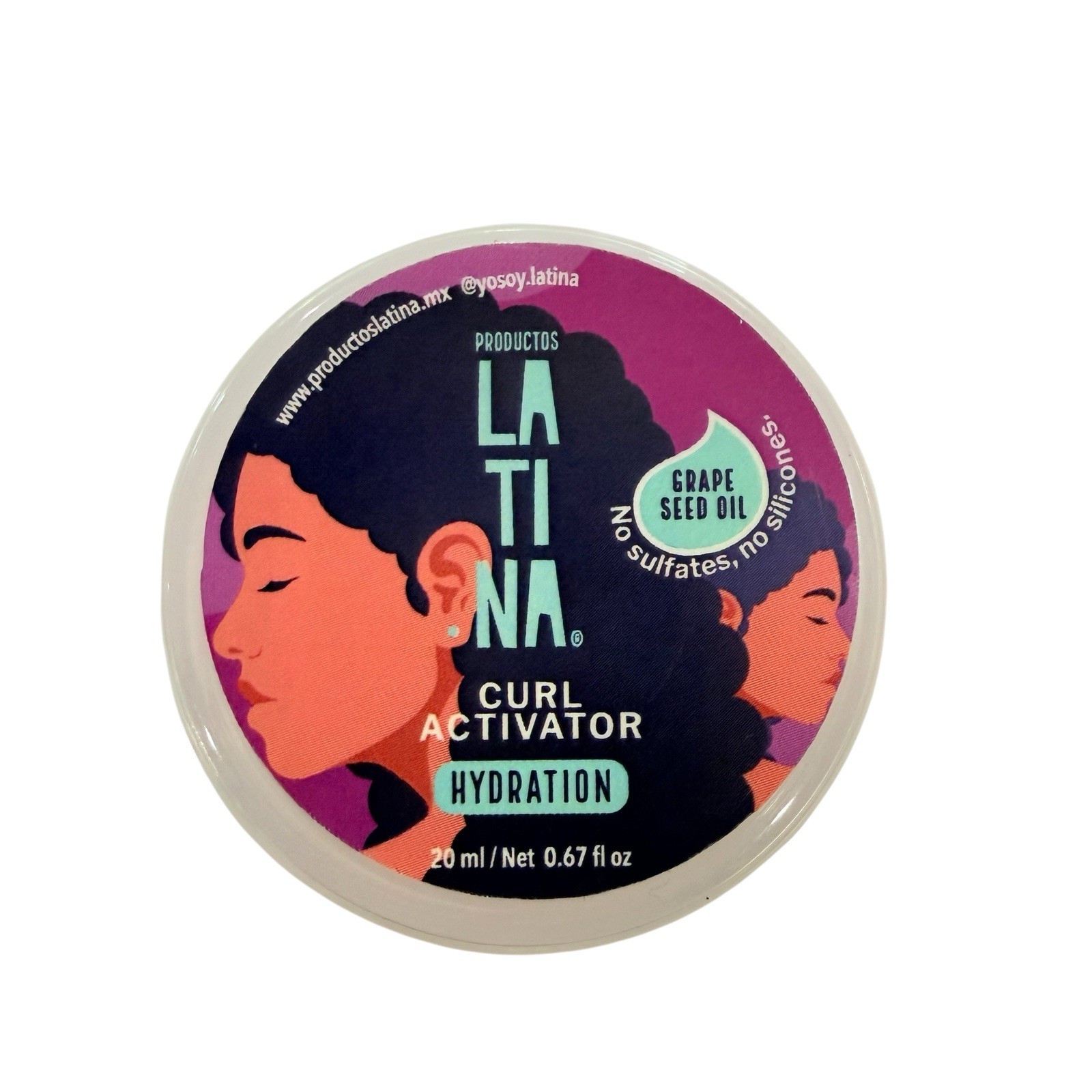 Productos Latina Curl Activator Hydration LOT OF 6 – 0.67oz Each Sample Size