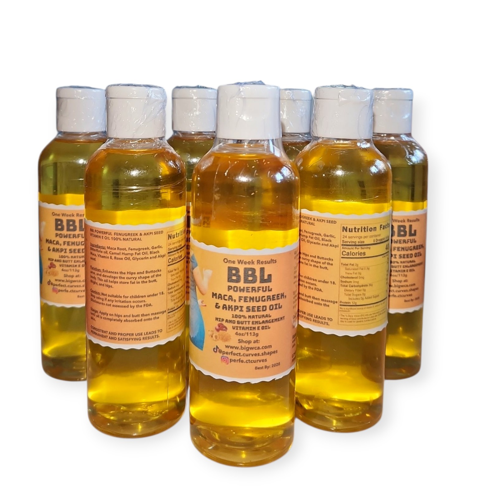 ONE WEEK RESULTS BBL POWERFUL OIL Fenugreek And Akpi Seed.