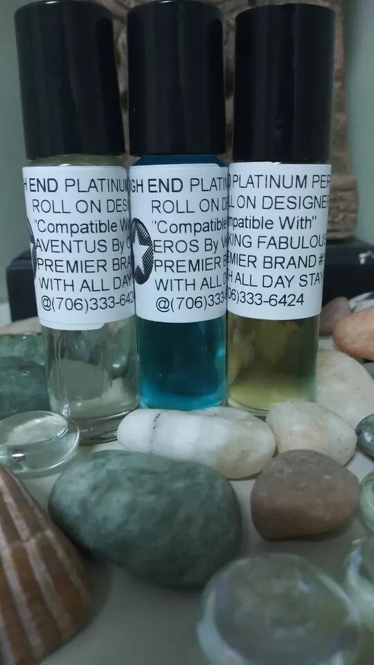 6 For $19.95 MEN Body Oil WOMEN Body Oil & UNISEX Body Oil Fragrances 10 ml