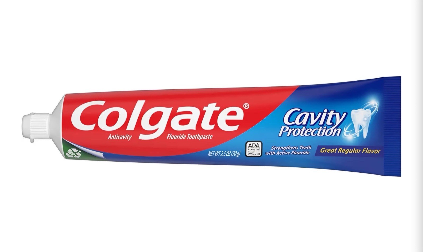 Colgate Cavity Protection Fluoride Toothpaste Anticavity Great Regular 2.5oz 6pk