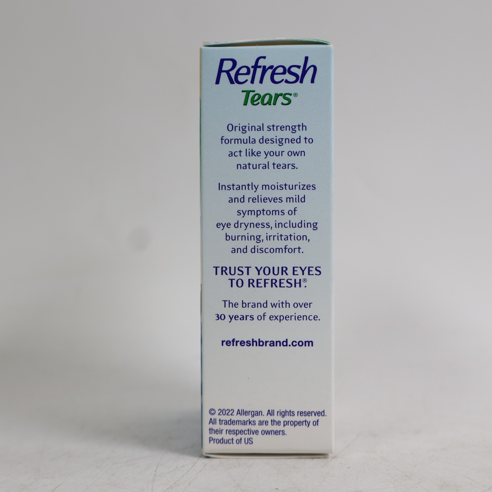 Refresh Tears Lubricant Eye Drops 2 Bottles 0.5 fl oz EXP 07/2026+