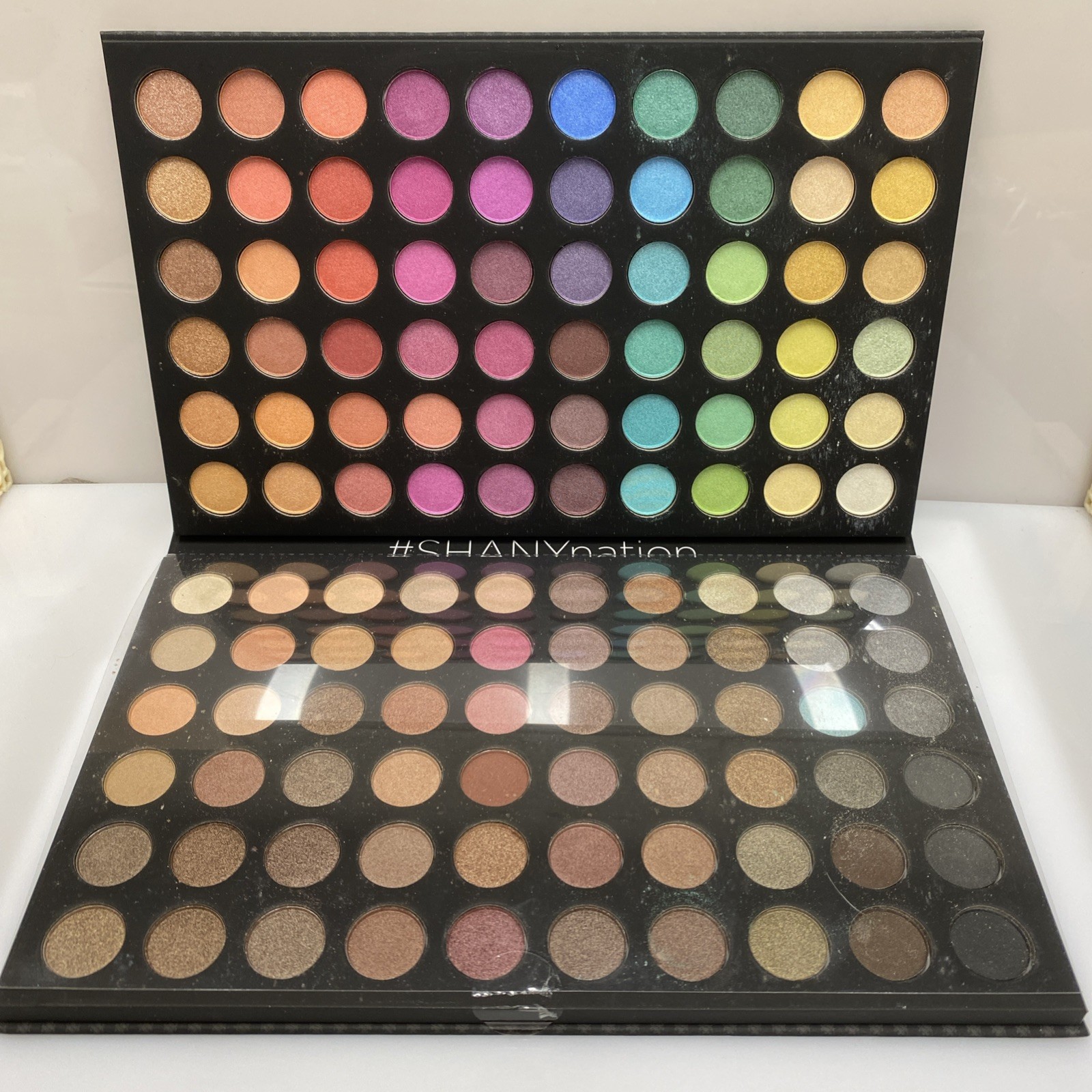 SHANY Ultimate Fusion 120 Color Eye shadow Palette Natural Nude Neon Combination