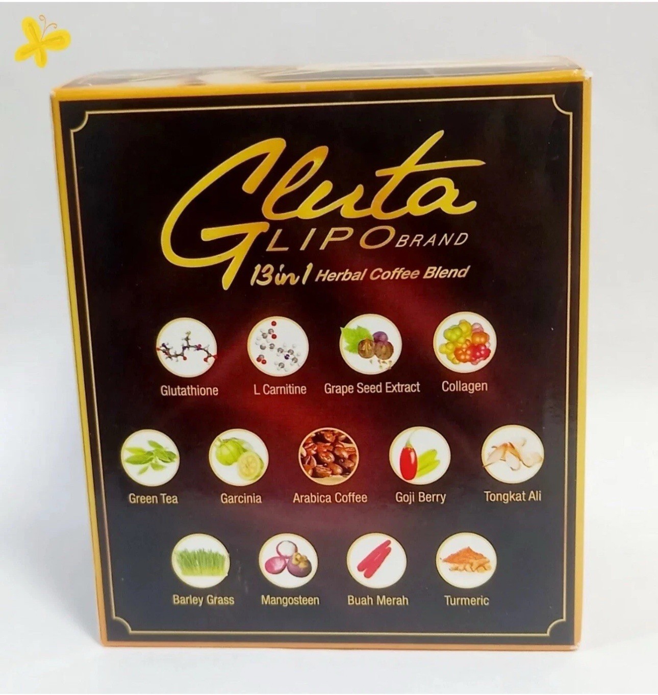 Gluta Lipo Coffee 13-in-1 – 10-Sachets, AUTHORIZED SELLER