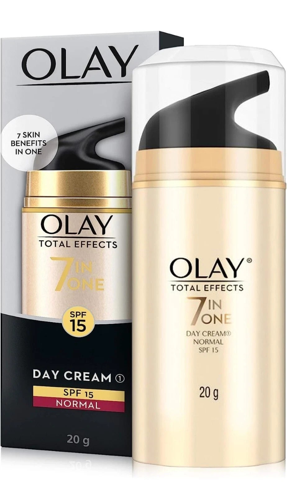 Olay Total Effects 7 In One Anti Aging Day Cream SPF 15 Wrinkle Moisturizer 20g