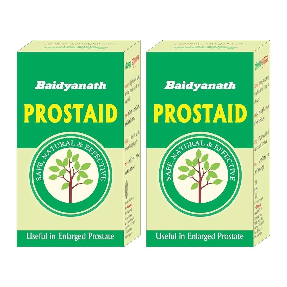 Baidyanath Prostaid Tablet, 50 Tablets Each Set Of 2