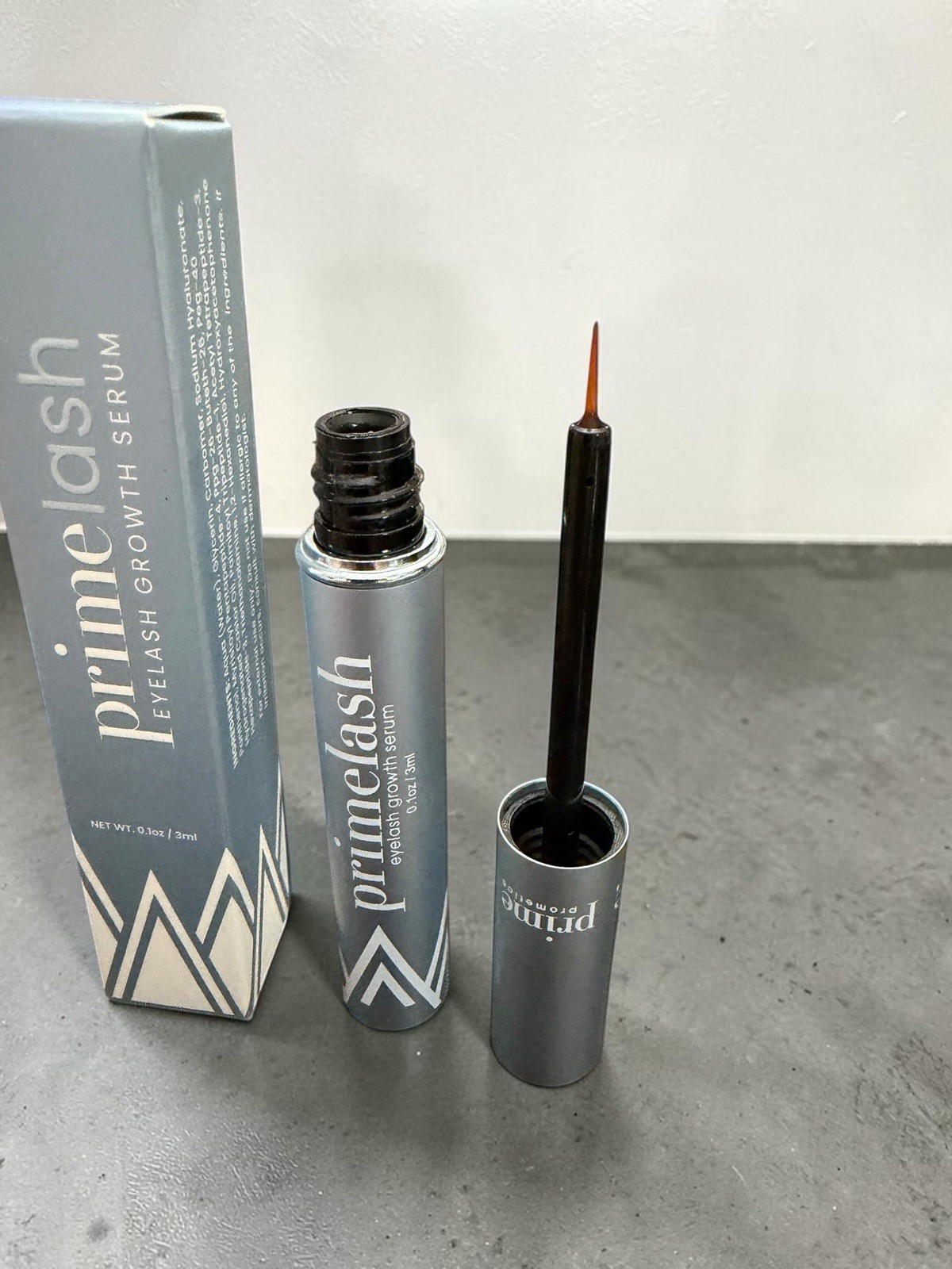 NIB~ PrimeLash Prime Prometics Eyelash GROWTH Serum 0.1 oz 3 mL Women over 50