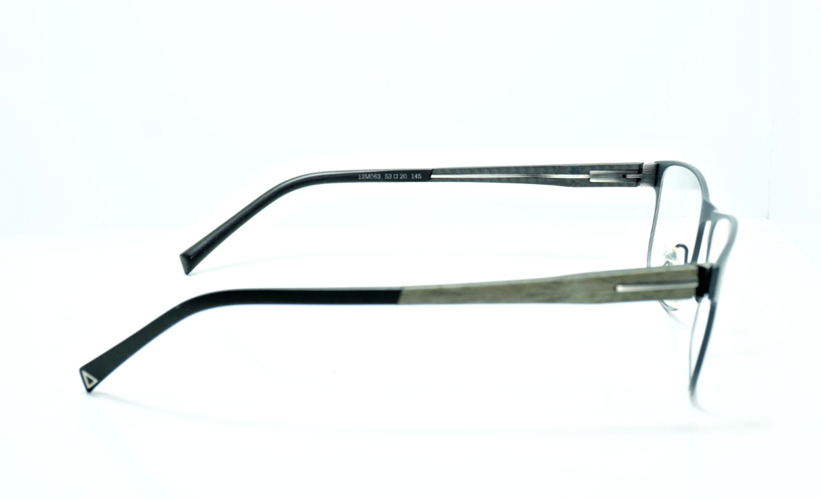 NEW AUTHENTIC EXALTO 12M063 carbon / wood eyeglasses frame