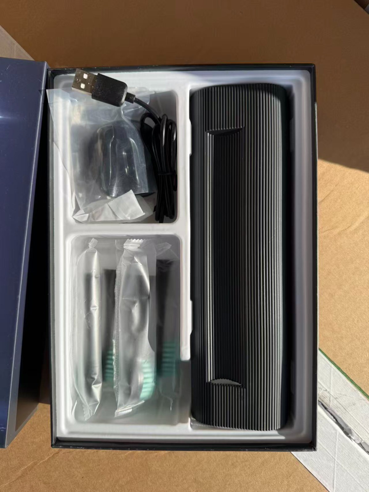 7MAGIC Sonic Electric Toothbrush 5 Modes 3 Levels 60 Days Timer Blue