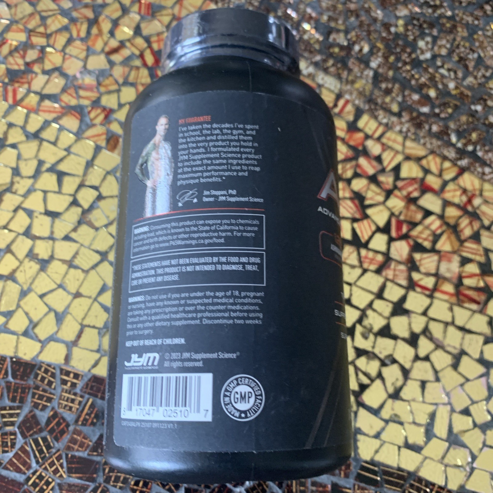 Alpha JYM X Advanced Hormone Optimization, Vitality 240 Caps exp 12/2027