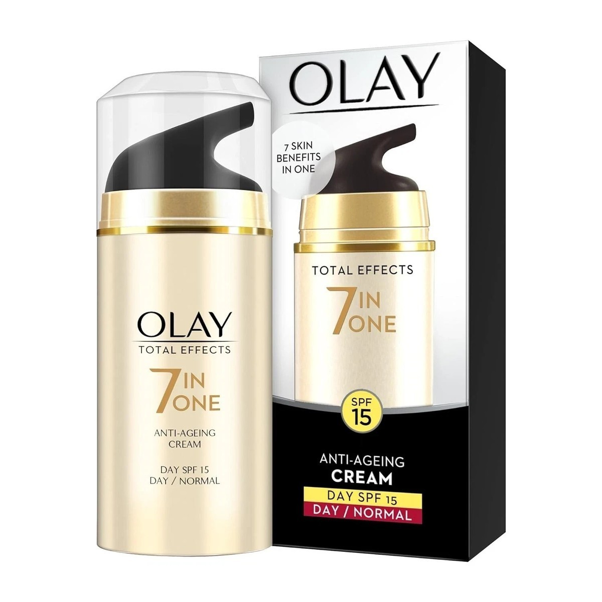 Olay Total Effects 7 In One Anti Aging Day Cream SPF 15 Wrinkle Moisturizer 20g