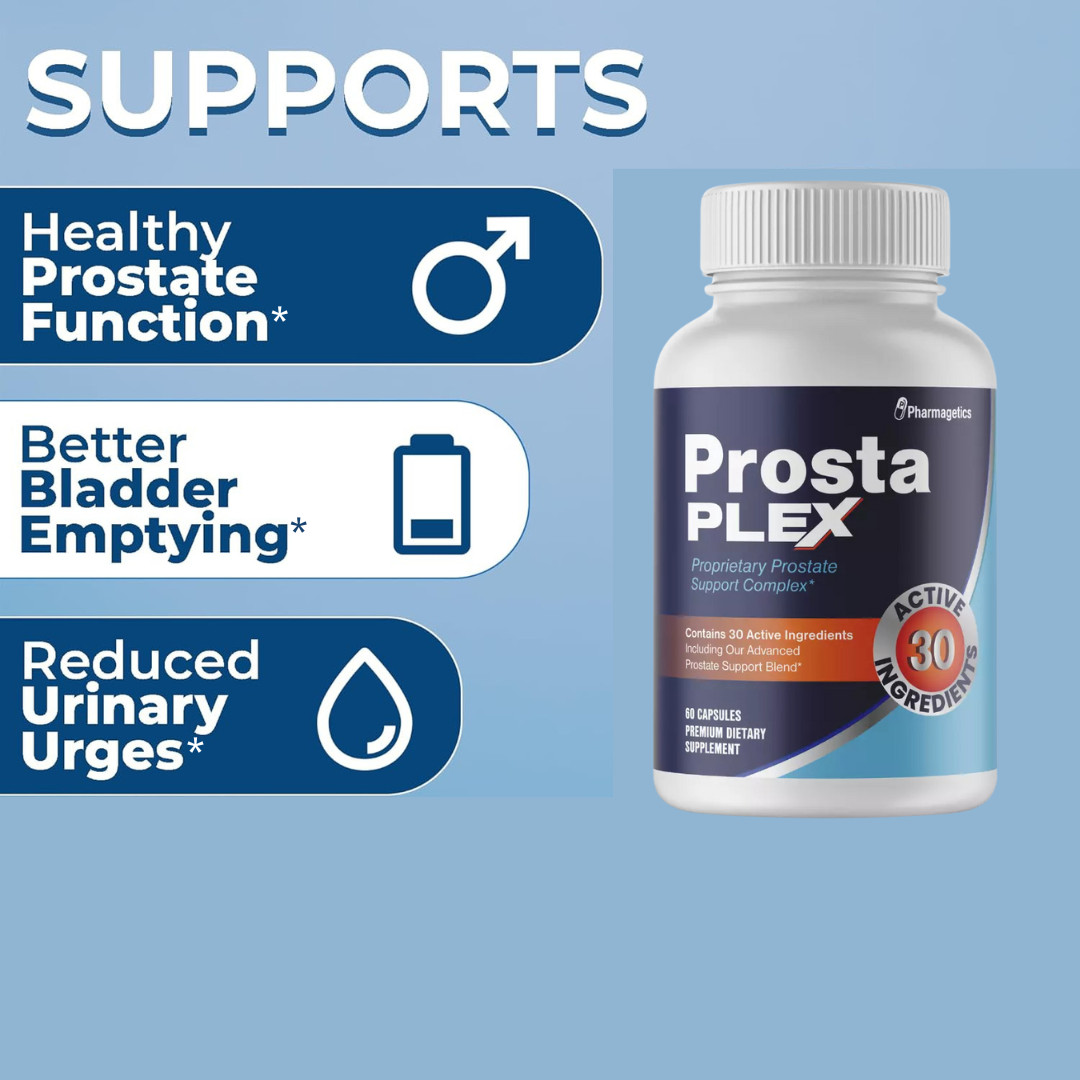 6 Bottles ProstaPlex Proprietary Prostate Support Prosta Plex – 60 Capsules x 6