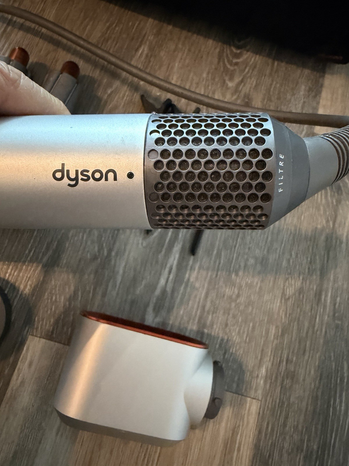 Dyson Airwrap Complete Long Styler HS01 – Nickel/Copper (UK Version)