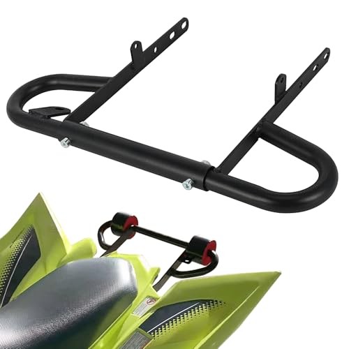 ATV Rear Wide Grab Bar Iron Bumper with Mounted Accessories for Raptor 700