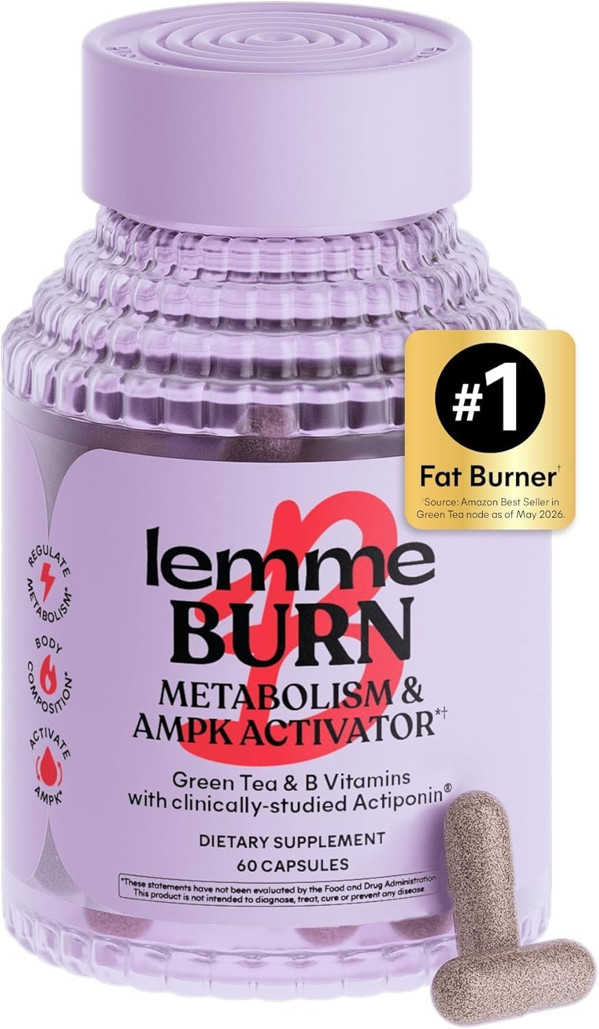 Lemme Burn AMPK Activator Supplement Metabolism Belly Fat Burner For Men Women