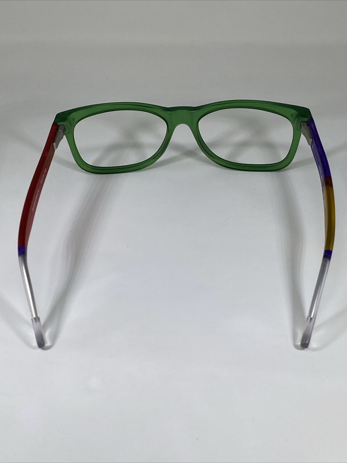 SEE 5053 Israel Hand Painted Green/Multicolor Eyeglasses Frame 55-19-140