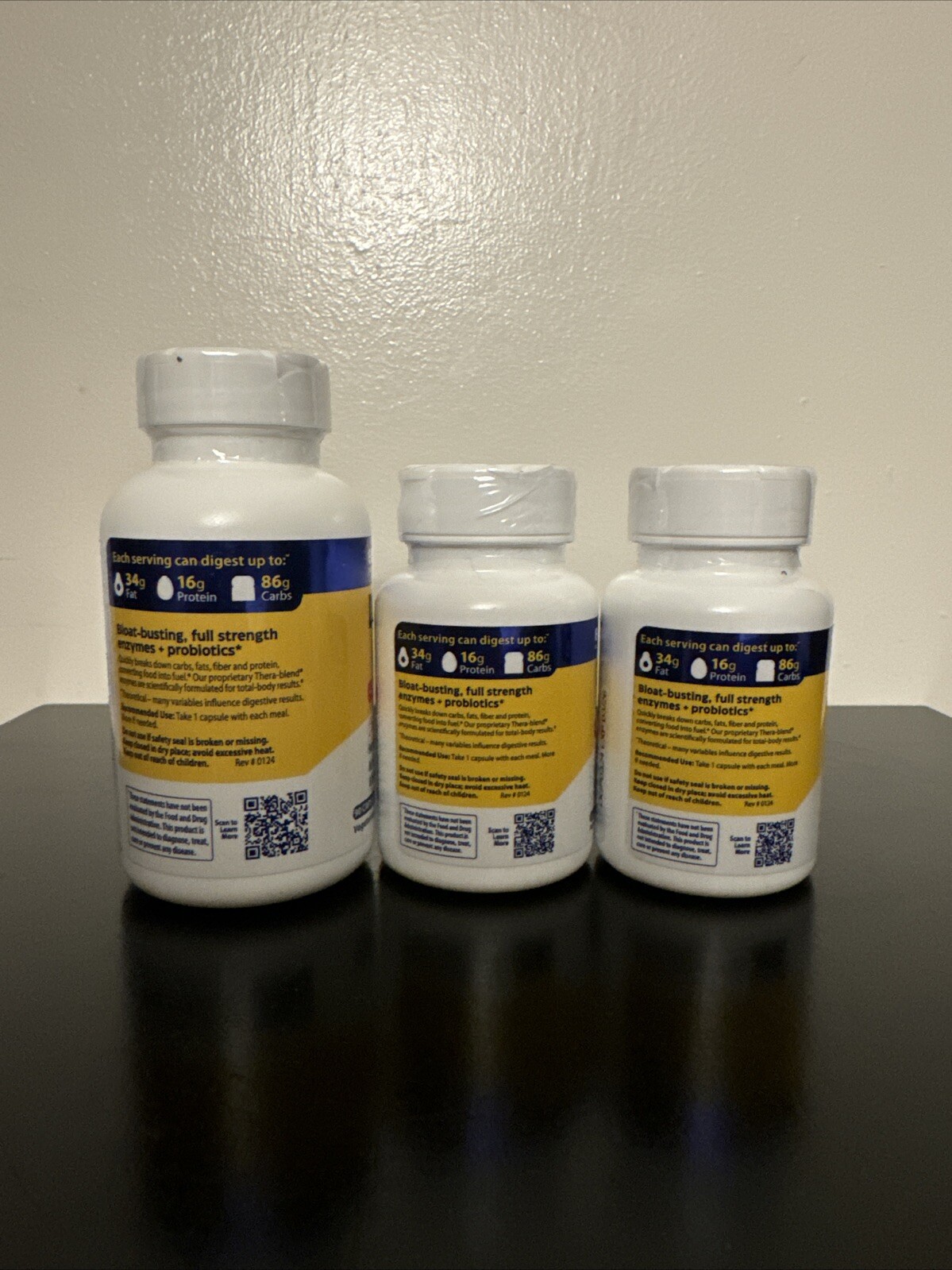 Enzymedica Digest Gold +Probiotics Digestive Support 180 Capsules